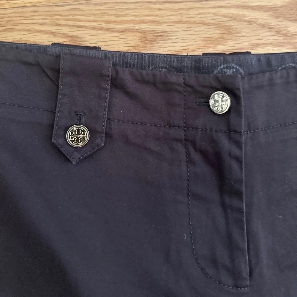 Tory Burch Brown Kinny Bermuda Shorts (6)